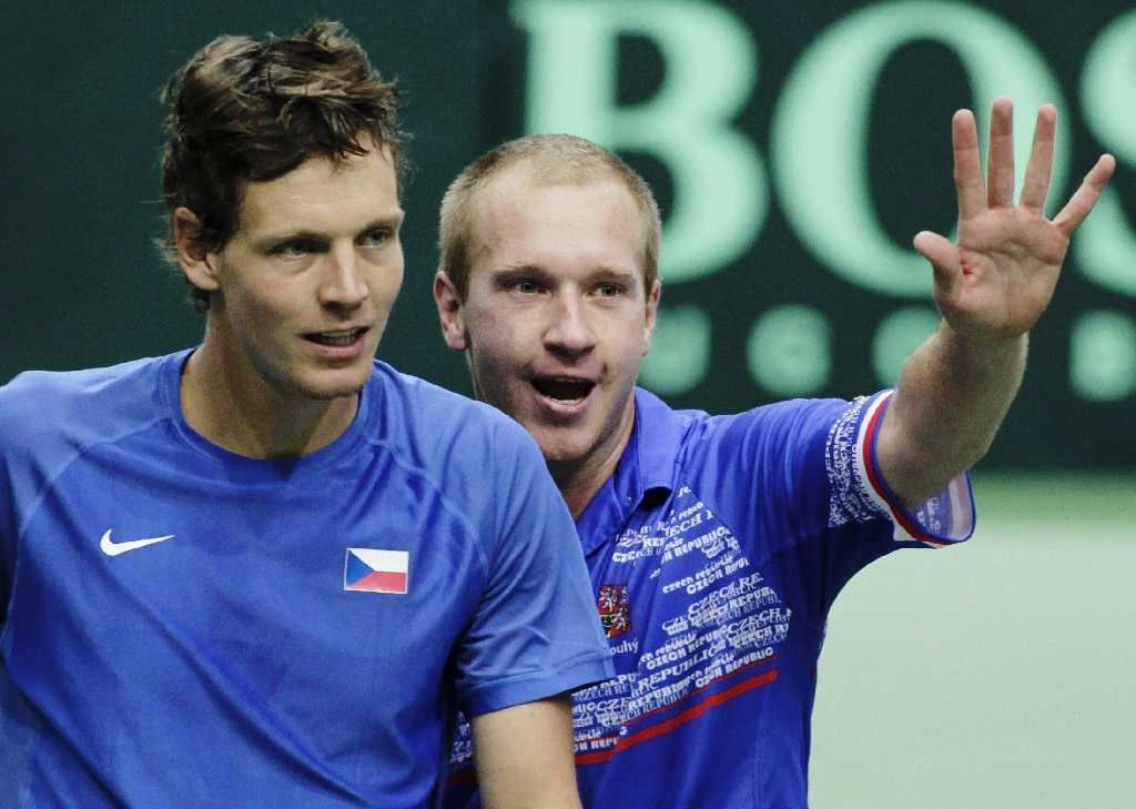 Davis Cup: Berdych a Dlouhý