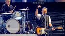 Americký rockový písničkář Bruce Springsteen vystoupil v neděli 15. května v pražských Letňanech.