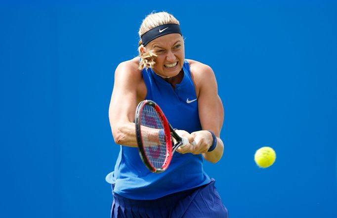 Petra Kvitová v Eastbourne 2016