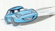 Původní Sally Carrera z filmu Auta.