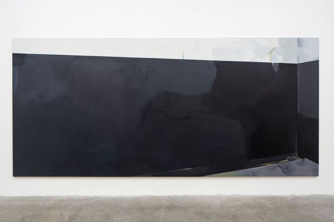 Jan Merta: Lekce pantheismu, 2009, 195 x 430 cm.