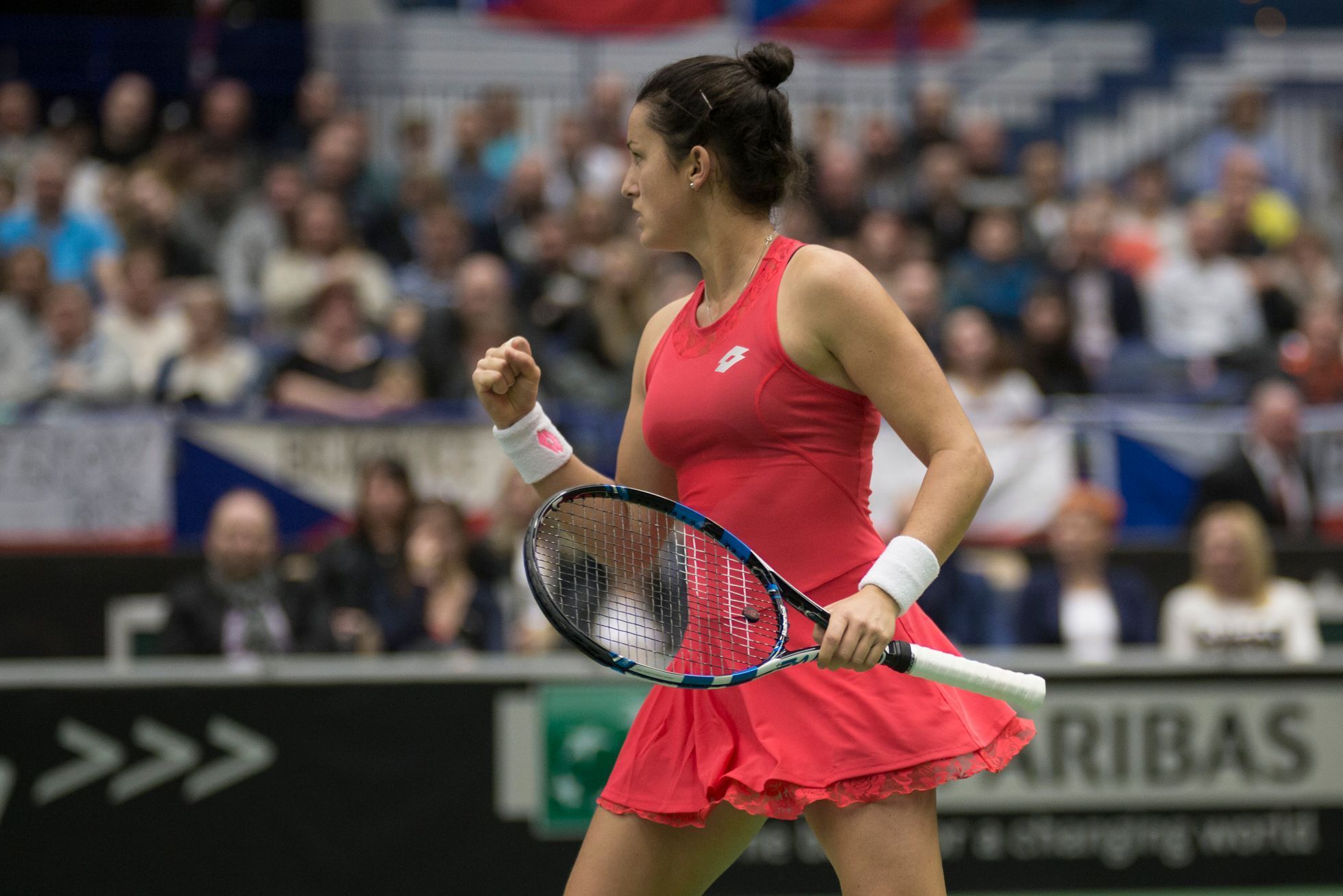 Fed Cup Česko - Španělsko, úvodní dvouhry