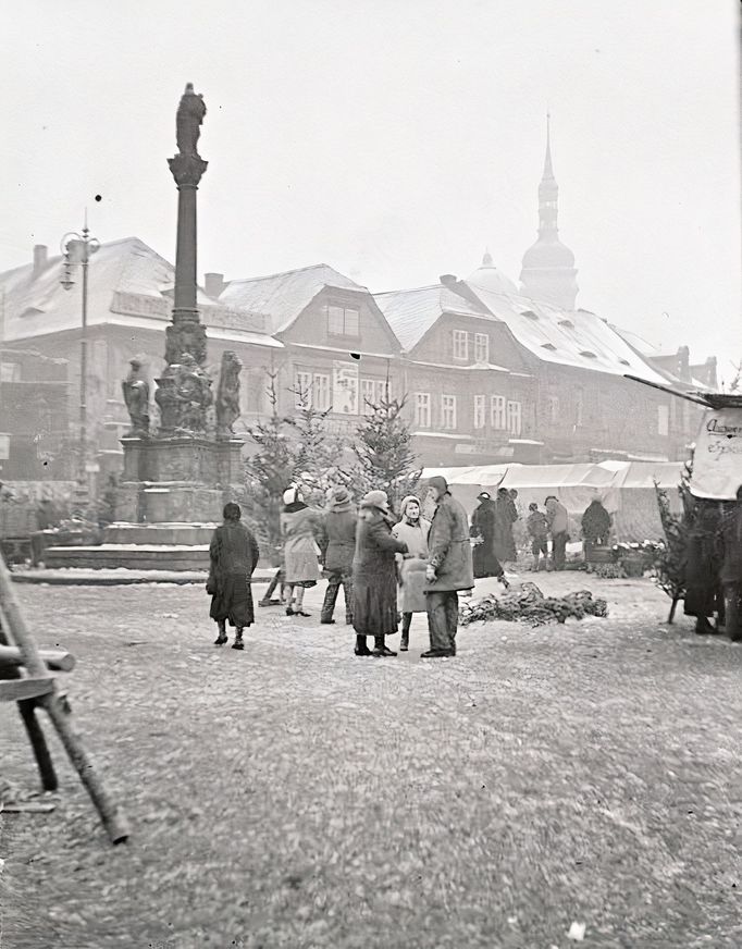 Ukázka z výstavy "Panoráma starého Mostecka", kterou až do konce března roku 2022 veřejnosti prezentuje Oblastní muzeum a galerie v Mostě.