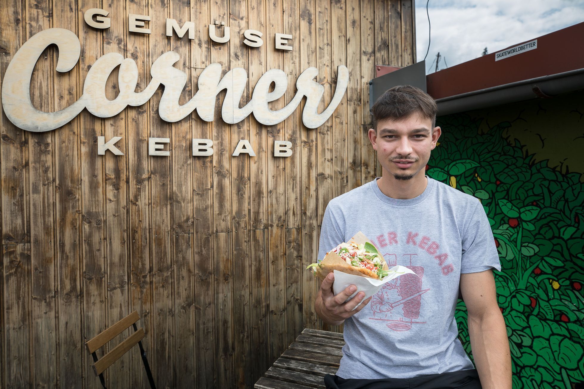 Gemüse Corner Kebab, zastávka Dvorce, bistro, jídlo, fastfood