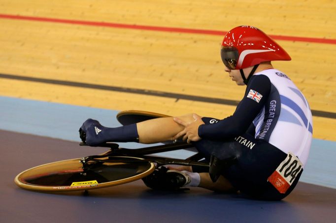 Britský dráhař Philip Hindes na olympiádě v Londýně