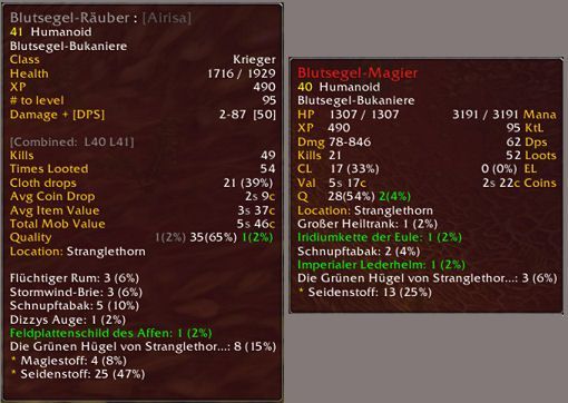 World of Warcraft Addony