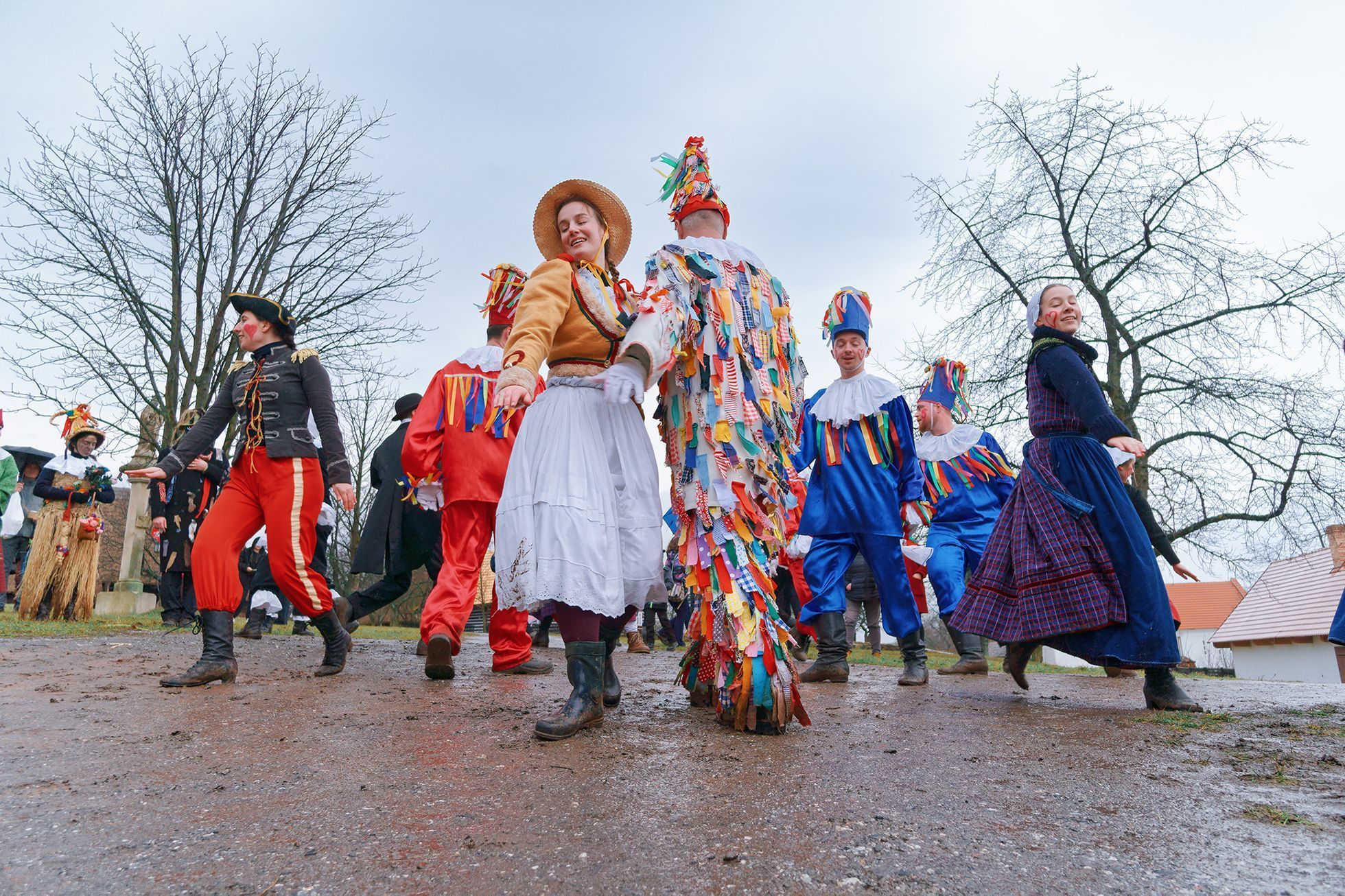 Masopust v Muzeu lidových staveb v Kouřimi, 2024