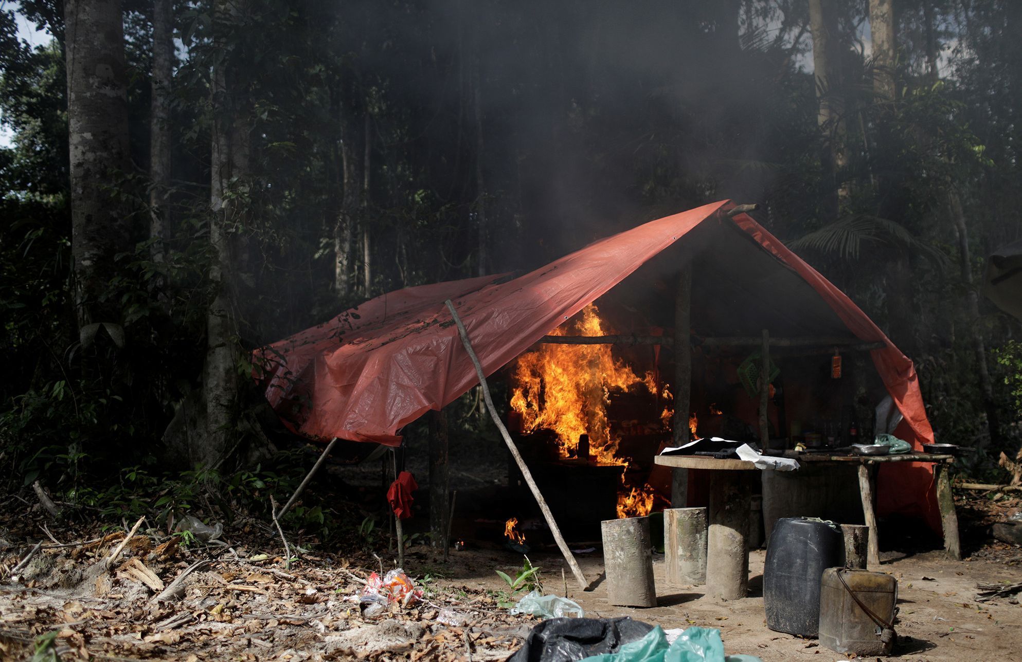 Fotogalerie / Ilegální doly v Amazonii / Reuters