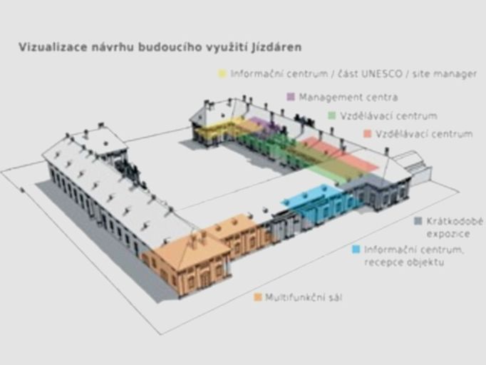 V Lednici na Břeclavsku začala v polovině června dlouho připravovaná rekonstrukce jízdáren a koníren tamního vyhlášeného zámku. Přijde asi na půl miliardy, přičemž práce budou hotovy do října 2013. Objekt je značně zchátralý. Vznikne v něm multifunkční centrum pro pořádání výstav, společenských akcí a přednášek. Představitelé Jihomoravského kraje i Lednice odmítají, že by byl projekt předražený. Jízdárny a konírny jsou barokní stavbou známého stavitele Jana Fischera z Erlachu. Svojí rozlohou jsou větší než zámek a přezdívá se jim Palác koní. Jejich oprava se plánuje již sedm let. Obnoveny budou ze dvou třetin. Jedno z křídel budovy se opravovat nebude, protože jsou v něm nájemní byty. Stavební práce přijdou na 375 milionu korun. Dalších zhruba 125 milionů korun bude stát zařízení interiéru, tedy čtyř rozlehlých sálů.