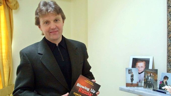 Alexander Litviněnko na snímku z května 2002.