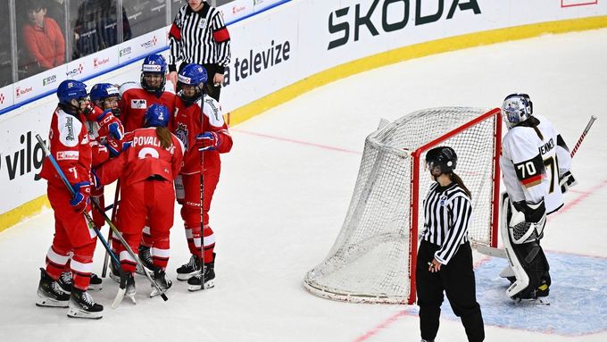 Radost českých hokejistek