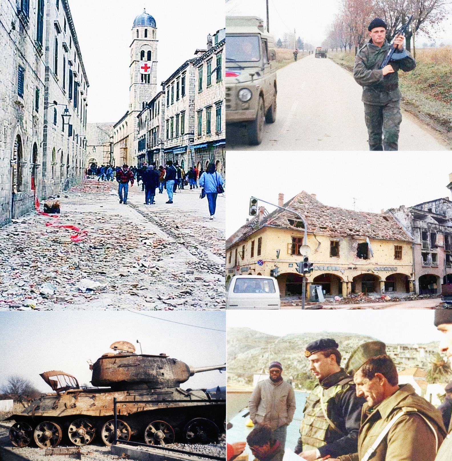 Jednorázové užití / Fotogalerie / Uplynulo 30 let od bitvy o Vukovar, kterému se přezdívalo jugoslávský "Stalingrad" / Vukovar / Válka v Jugoslávii / Chorvatsko