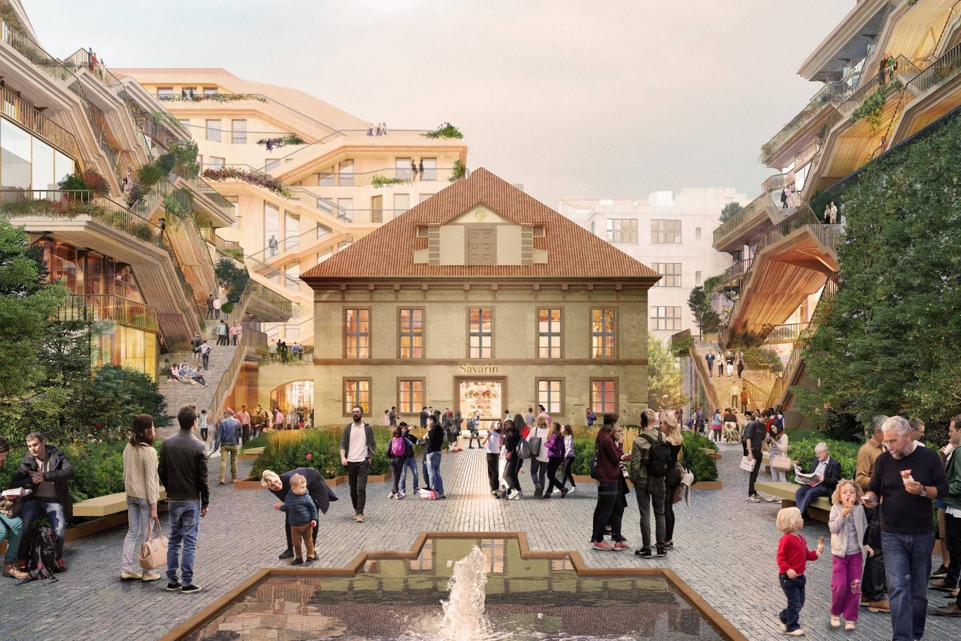 centrum, stavba, přestavba, Václavské náměstí, Praha