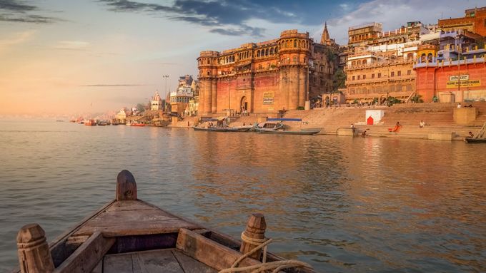 Řeka Ganga v Indii
