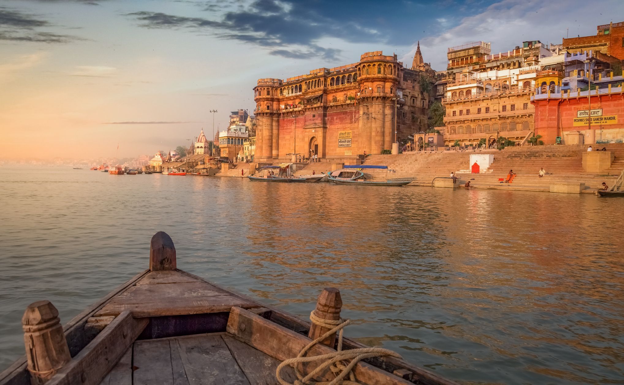 Řeka Ganga v Indii