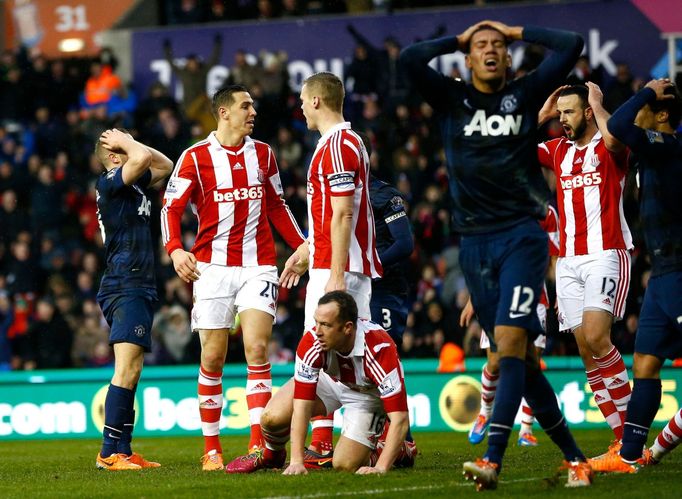 Manchester United vs. Stoke City (radost hostí)