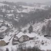 Sníh v Krumlově