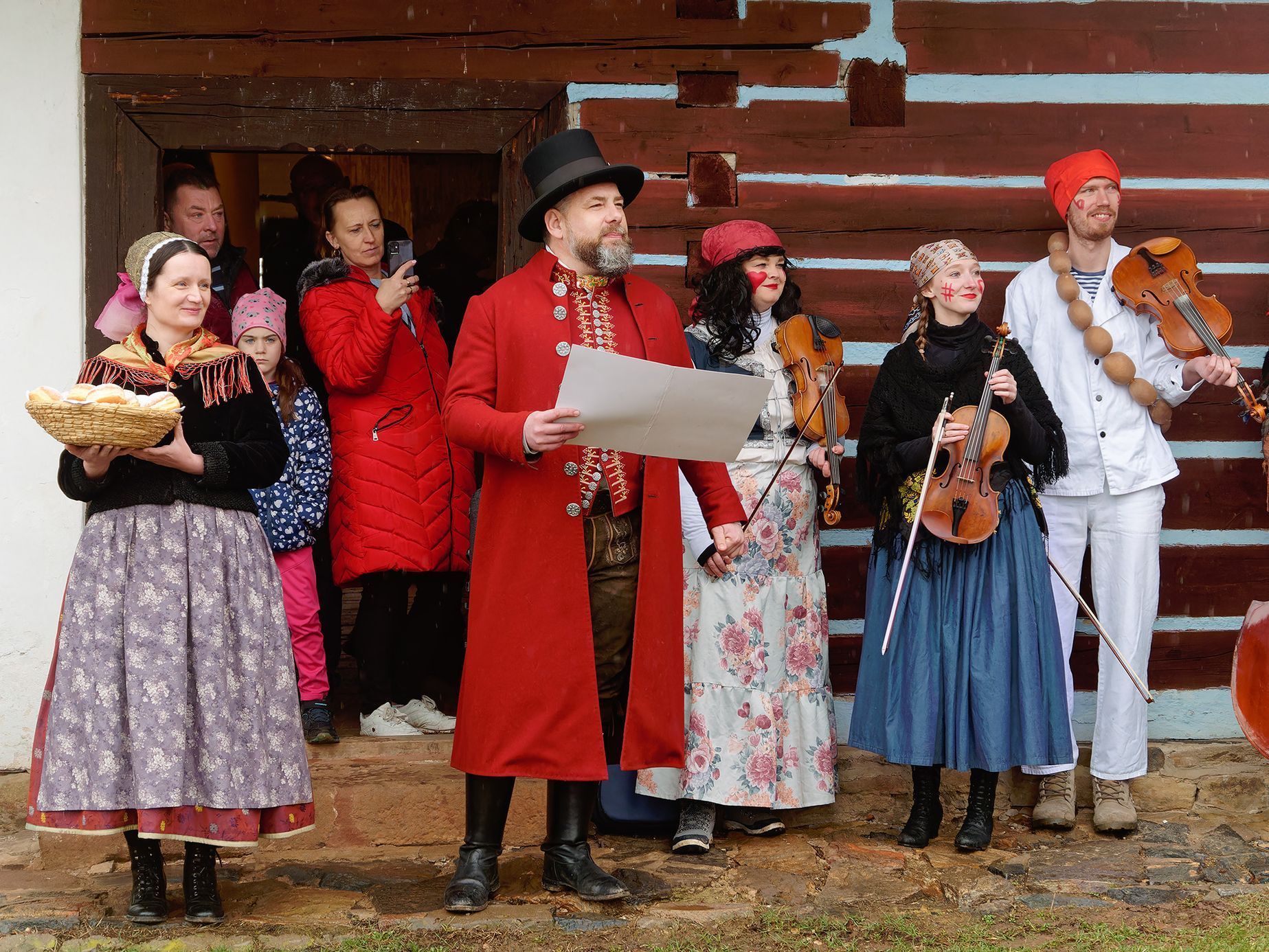 Masopust v Muzeu lidových staveb v Kouřimi, 2024