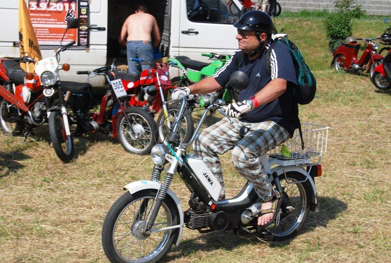 Sraz malých motocyklů Všelibice