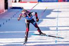 Fantazie! Biatlonistka Davidová slaví premiérový triumf ve Světovém poháru