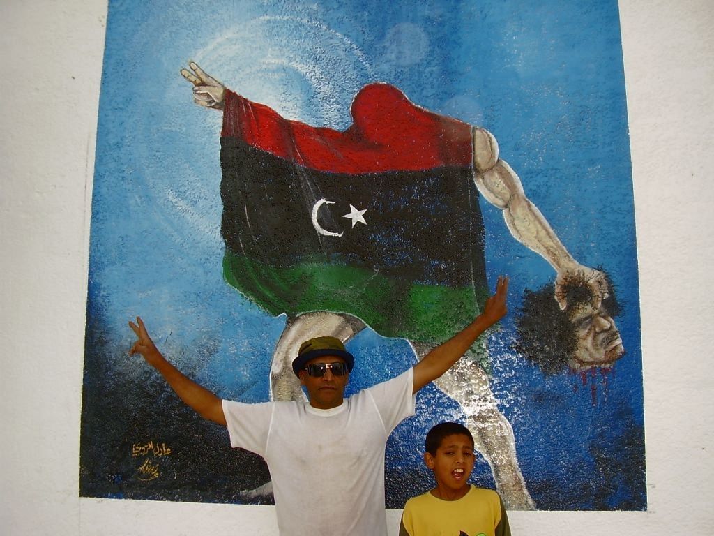 Reportáž z Libye: V kolébce revoluce Kaddáfího sťali - 3