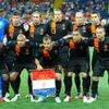 Nizozemská fotbalová reprezentace před utkáním skupiny B na Euru 2012