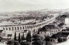 Ocelorytina Negrelliho viaduktu z r. 1850.