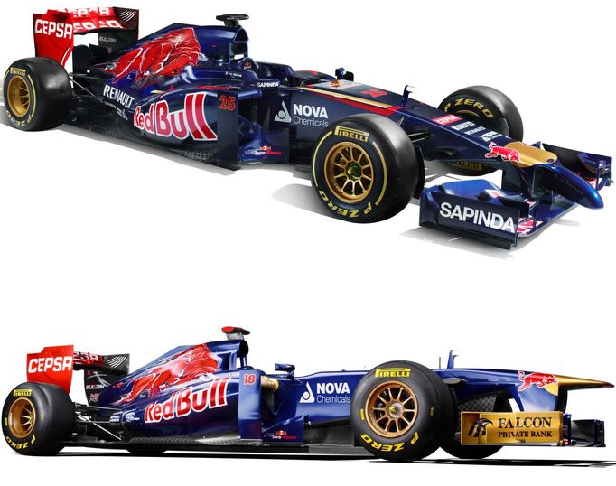 F1: Toro Rosso STR9 a STR8