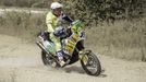 Lukáš Kvapil (Yamaha) na HunGarian Baja 2015