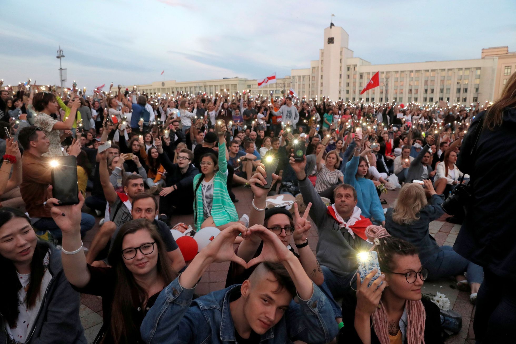Protesty v Bělorusku