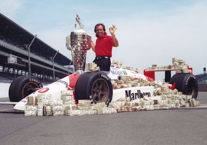 CART 1989: Emerson Fittipaldi 500 mil Indy