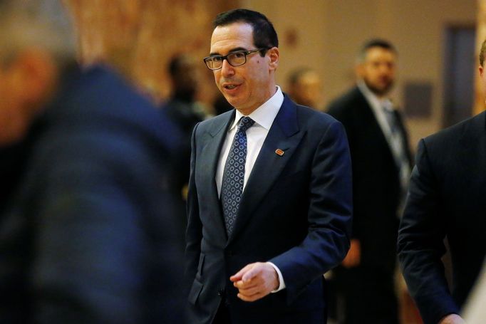 Ministr financí USA Steven Mnuchin