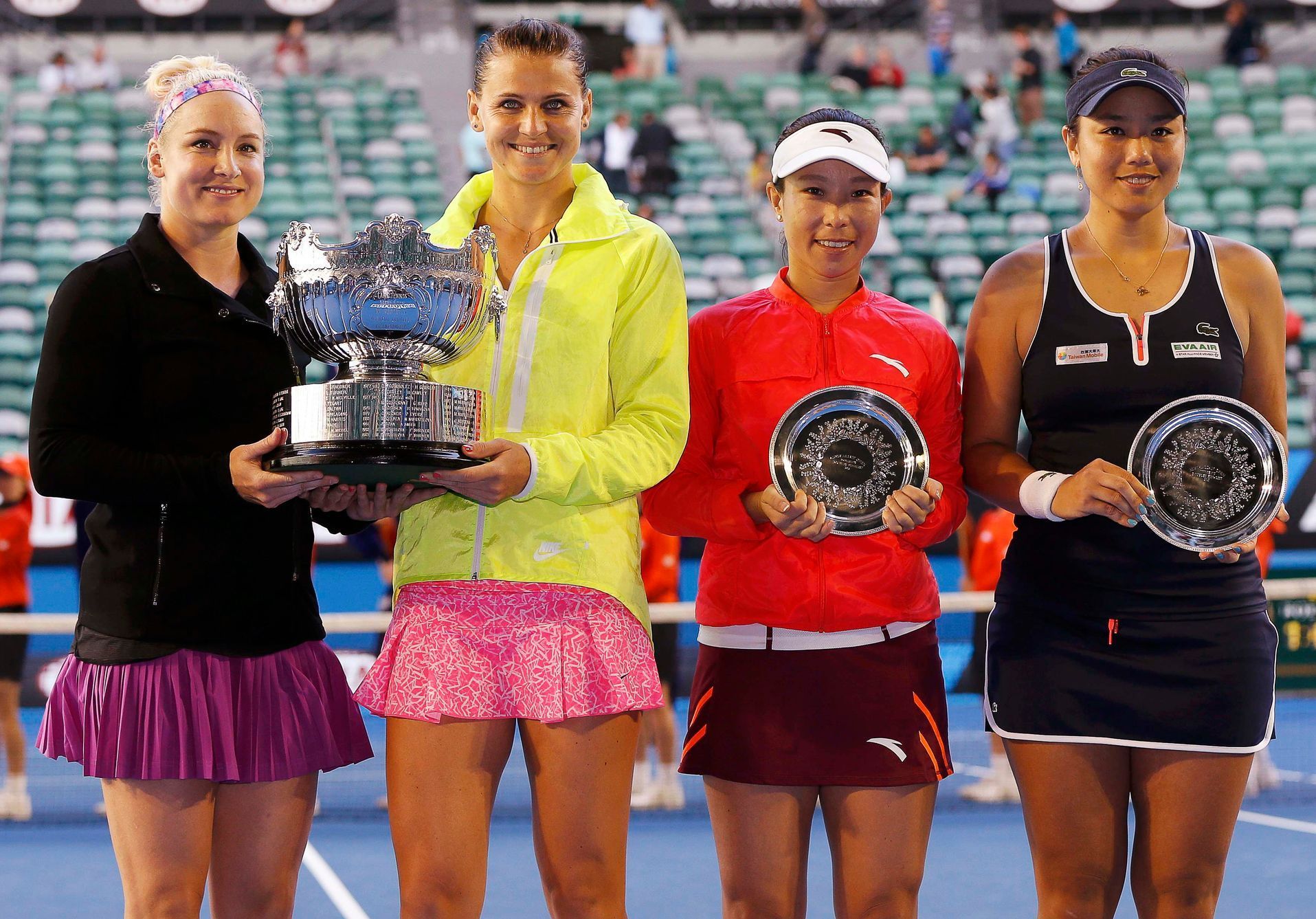 Šafářová a Matteková-Sandsová slaví titul na Australian Open 2015