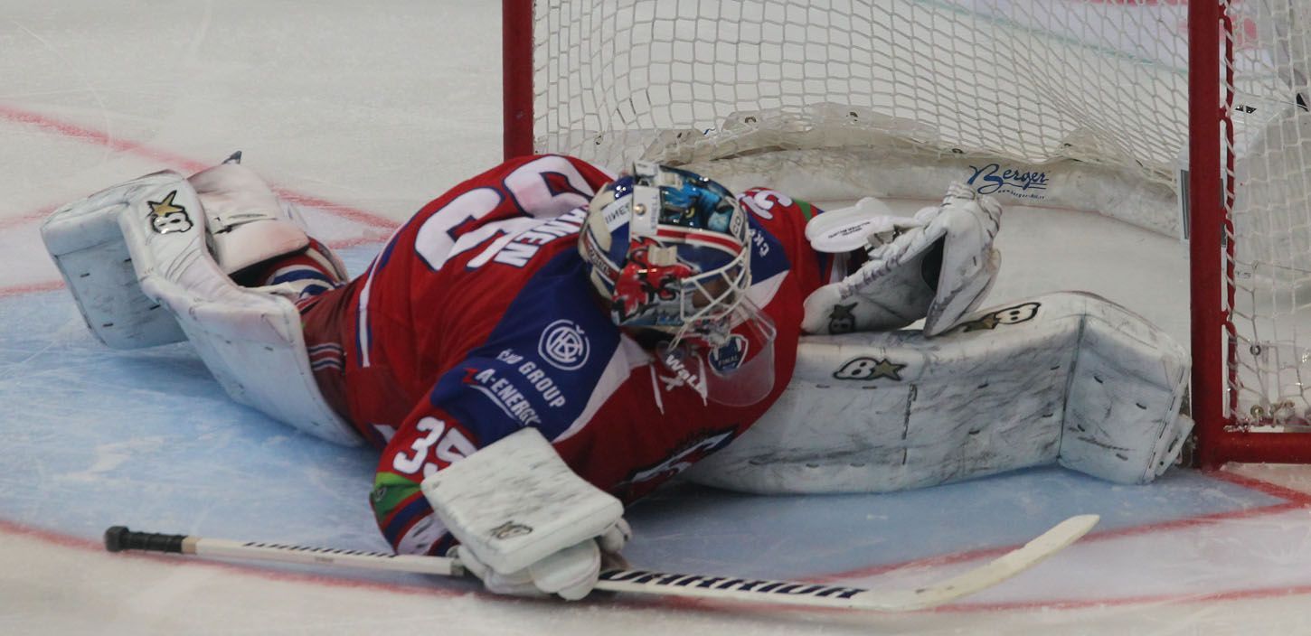 Lev Praha vs. Magnitogorsk, čtvrté finále KHL v O2 aréně (Vehanen)