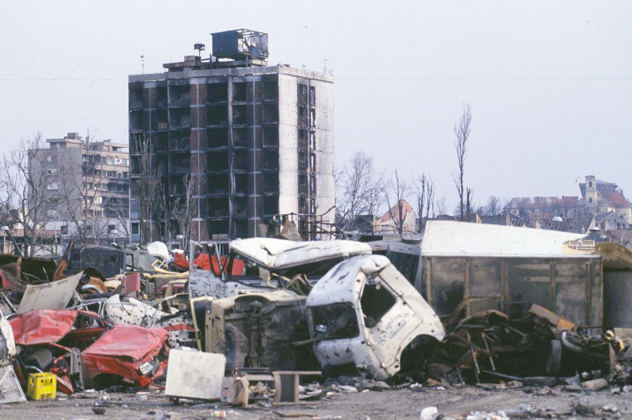 Jednorázové užití / Fotogalerie / Uplynulo 30 let od bitvy o Vukovar, kterému se přezdívalo jugoslávský "Stalingrad" / Vukovar / Válka v Jugoslávii / Chorvatsko
