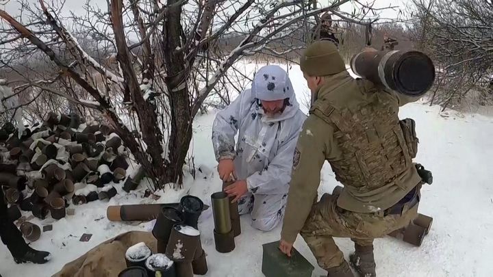 Těla vojáků se hromadí. Rusové chtějí v Bachmutu velké vítězství za každou cenu; Zdroj foto: Aktuálně.cz/Reuters