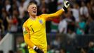 Jordan Pickford v semifinále MS 2018 Chorvatsko - Anglie