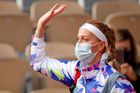 Petra Kvitová v semifinále narazila poprvé na letošním French Open na soupeřku, která byla z kategorie nasazených.