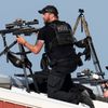 policejní sniper předvolební mítink Trump