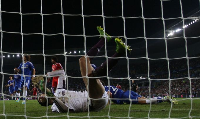 Petr Čech při Superpoháru Bayern - Chelsea