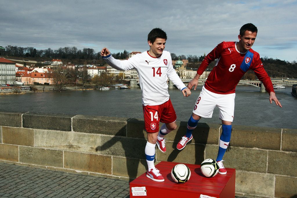 Představení kolekce dresů pro Euro 2012