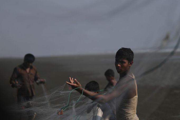 Rohingové v Bangladéši. Červen 2018.