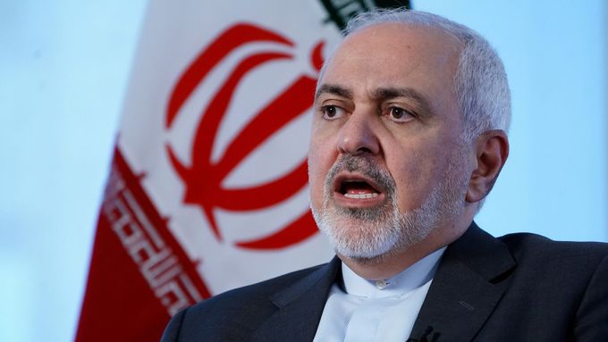 Íránský ministr zahraničí Mohammad Javad Zarif.