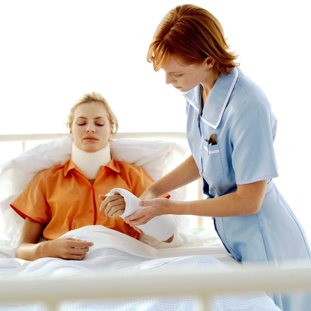 Zaměstnání zdravotnictví nemoc ošetření nemocnice sestřička ilustrační snímek