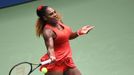 Serena Williamsová ve čtvrtfinále US Open 2020