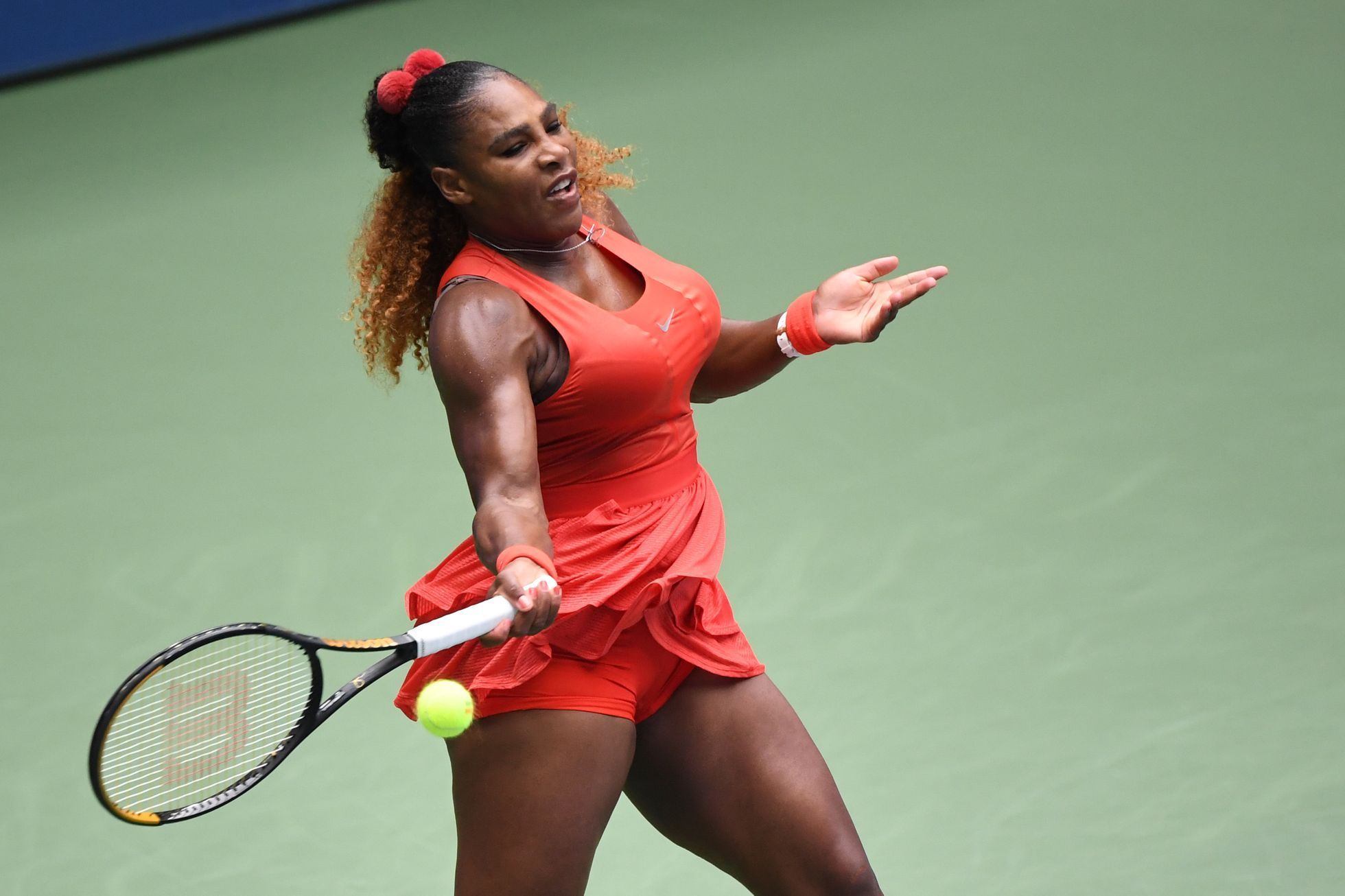 Serena Williamsová ve čtvrtfinále US Open 2020