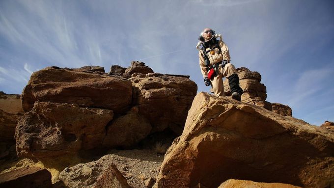 Foto: Na poušti v Utahu zkouší žít jako na Marsu