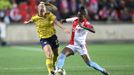 Liga mistryň, Slavia - Arsenal: Bethany Meadová a Deneisha Blackwoodová