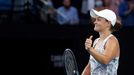 Ashleigh Bartyová ve čtvrtfinále Australian Open 2022