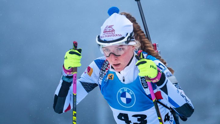 Davidová byla v Oberhofu jedenáctá ve sprintu, Krčmář třicátý; Zdroj foto: (C) Český biatlon, Petr Slavík